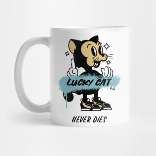 Lucky Cat Never Dies Mug